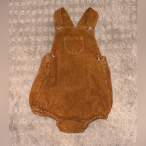 The simple folk corduroy bubble romper
